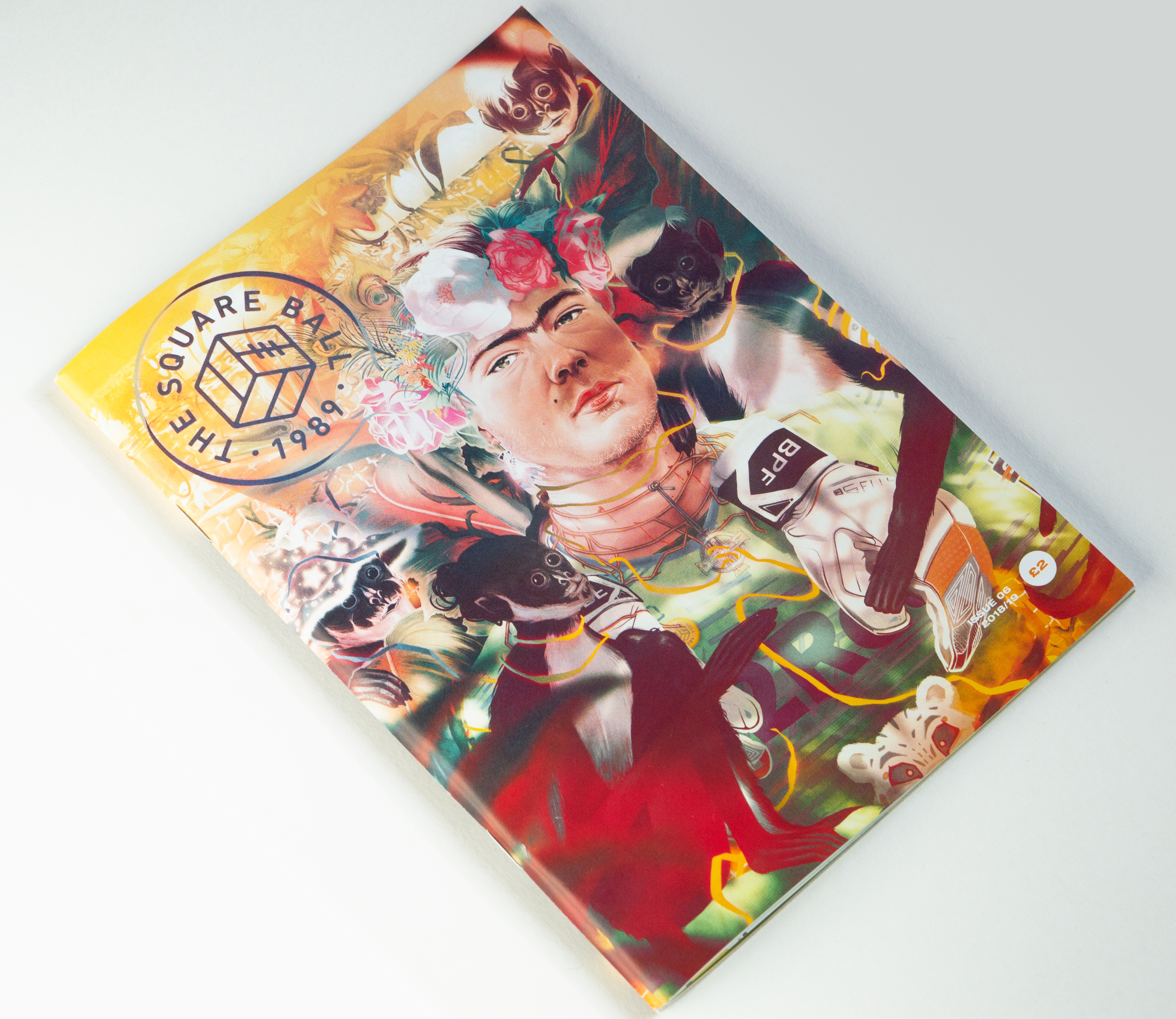 Bailey Peacock-Farrell, Leeds United — illustration by John Tregoning for The Square Ball