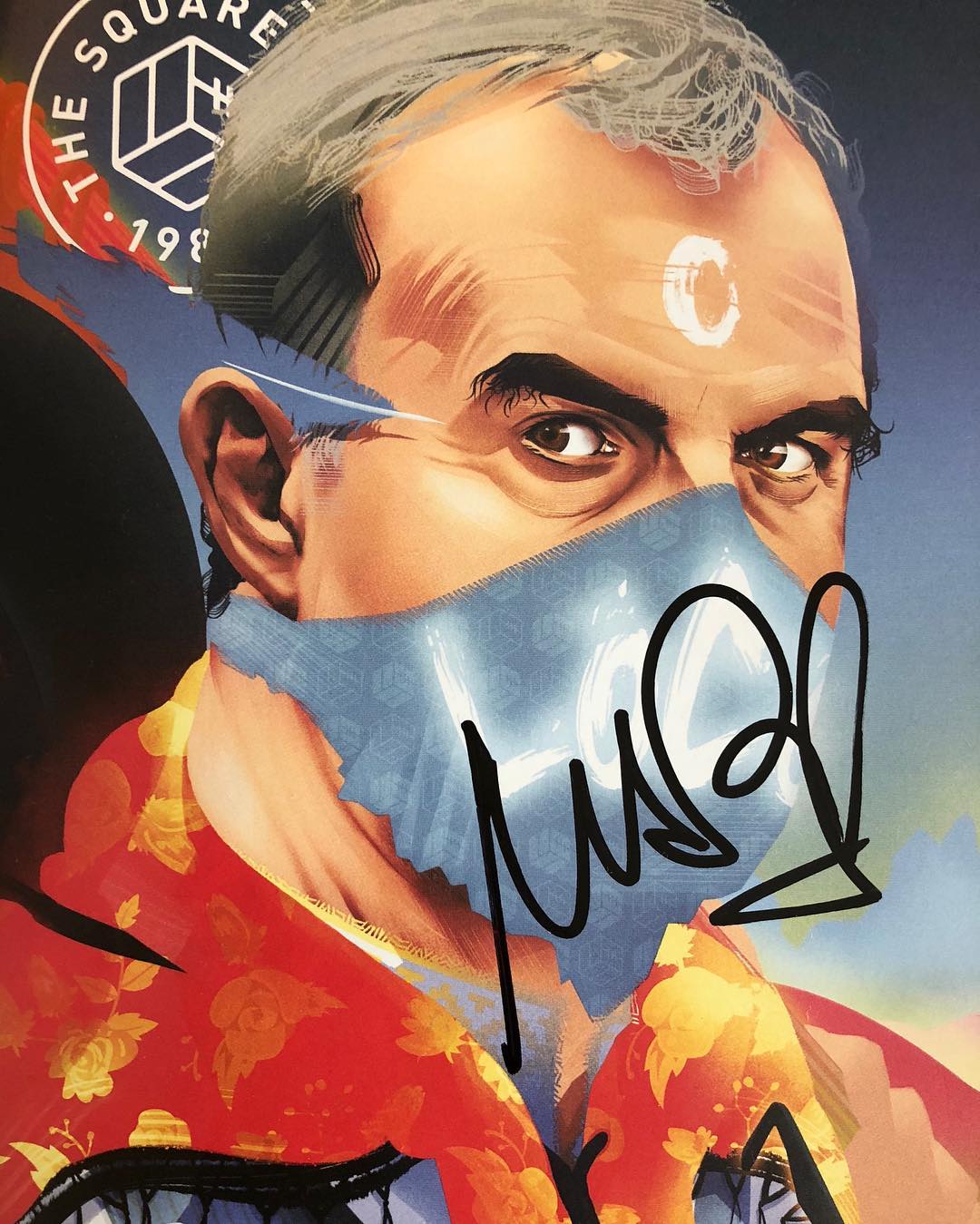 Marcelo Bielsa, Leeds United — illustration by John Tregoning for The Square Ball — view 12