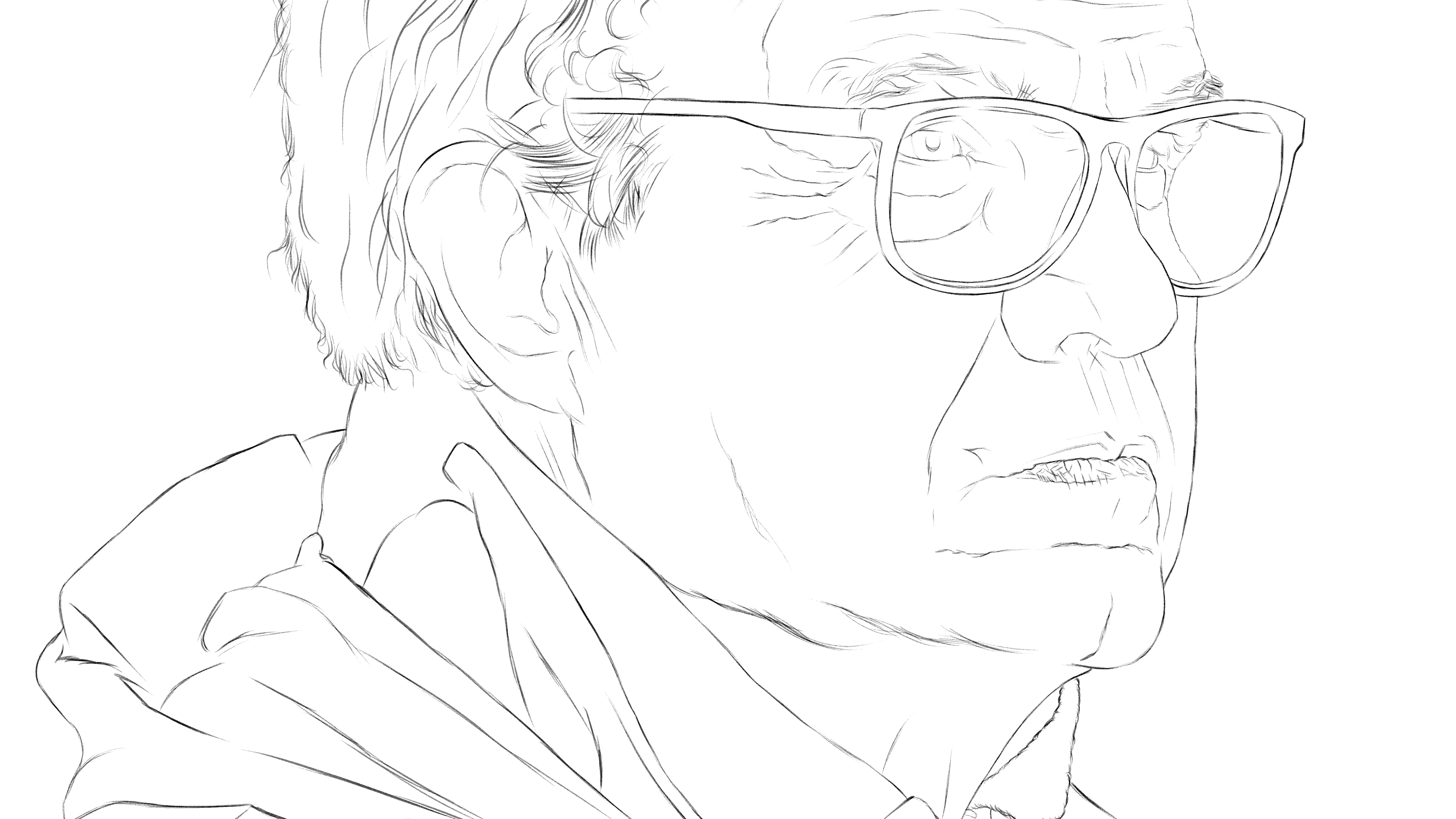 Marcelo Bielsa, Leeds United — illustration by John Tregoning