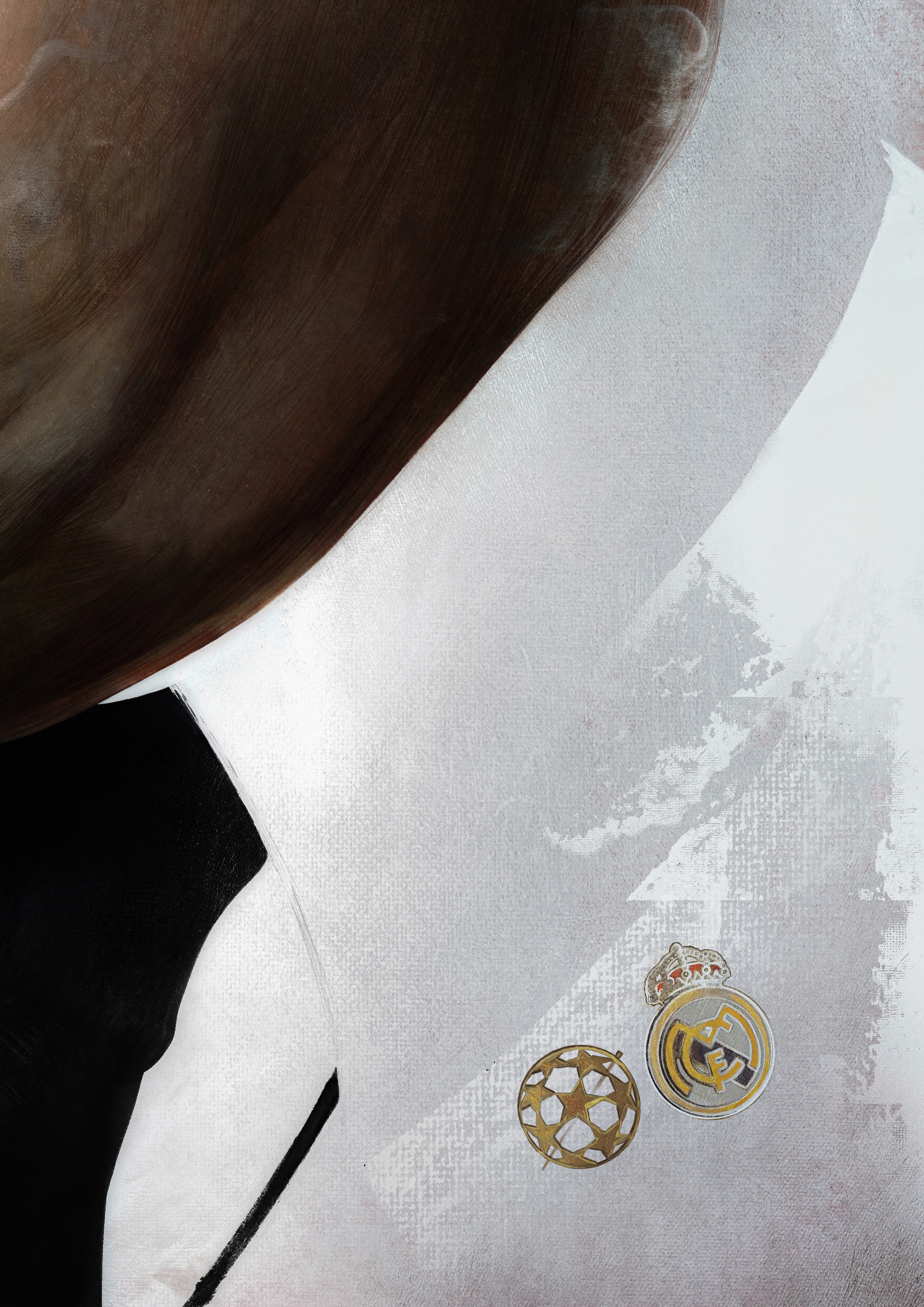 Carlo Ancelotti, Real Madrid — illustration by John Tregoning for The Gaffer Magazine — view 10