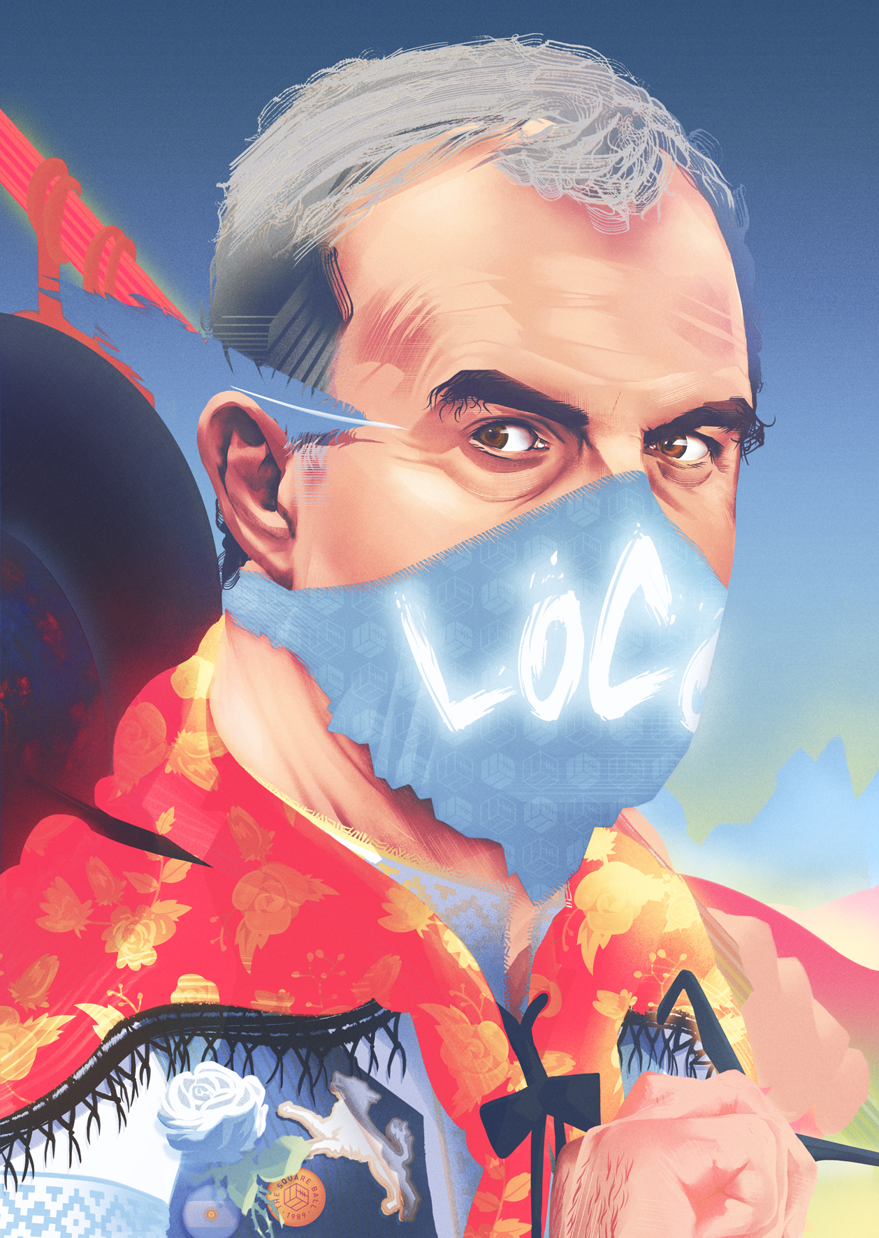 Leeds United — illustration by John Tregoning — view 3