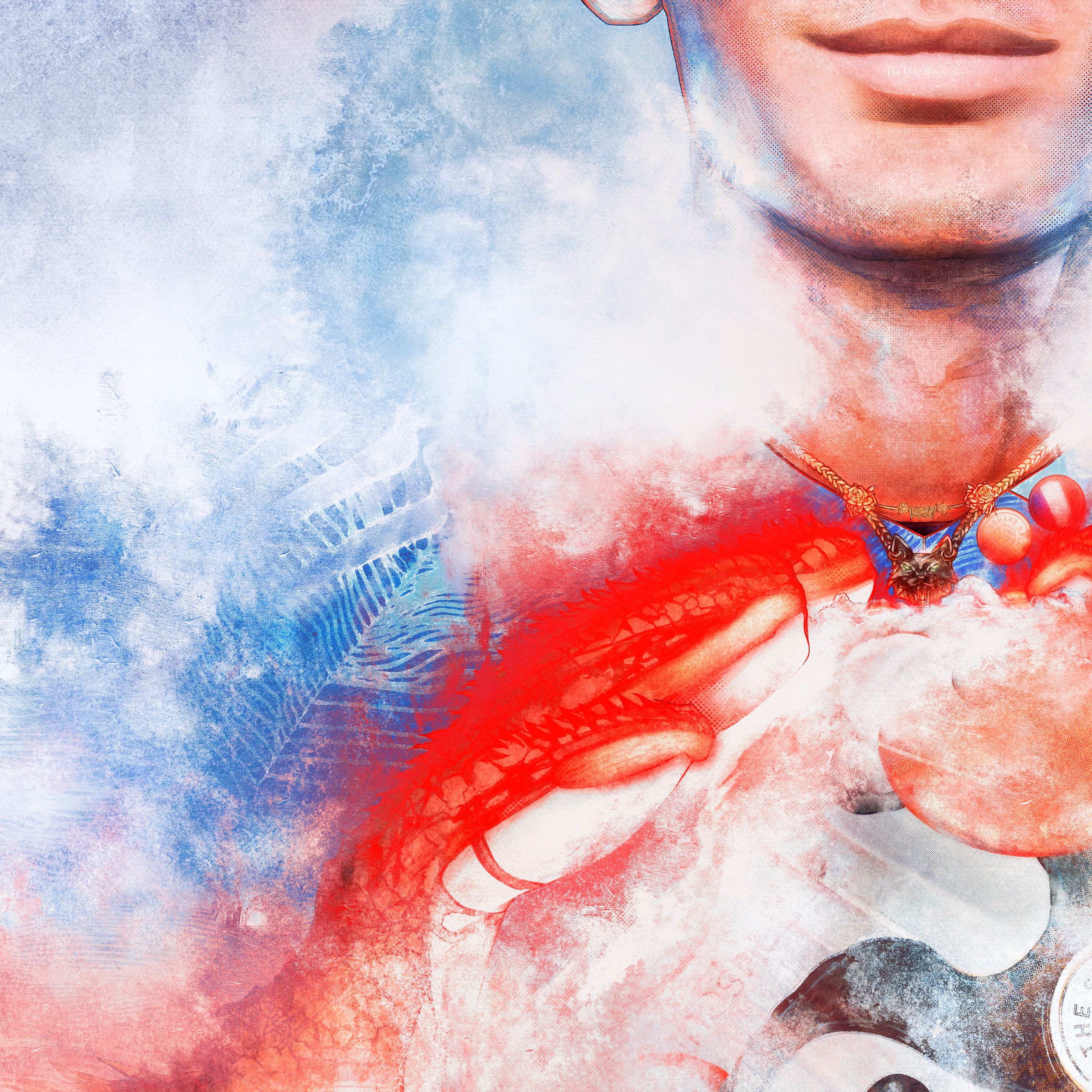 Illan Meslier, Leeds United — illustration by John Tregoning for The Square Ball — view 3