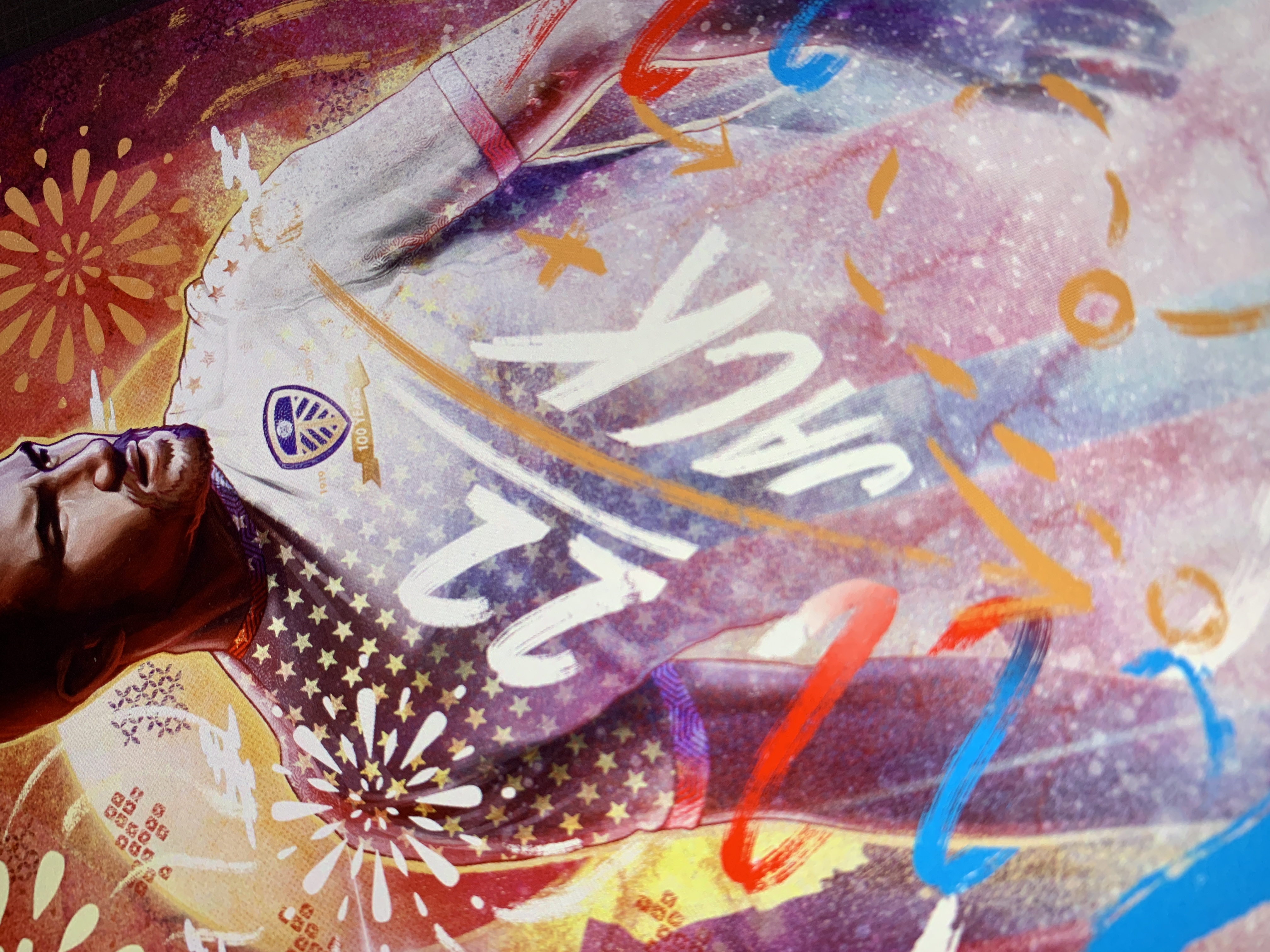 Jack Harrison, Leeds United — illustration by John Tregoning for The Square Ball — view 4