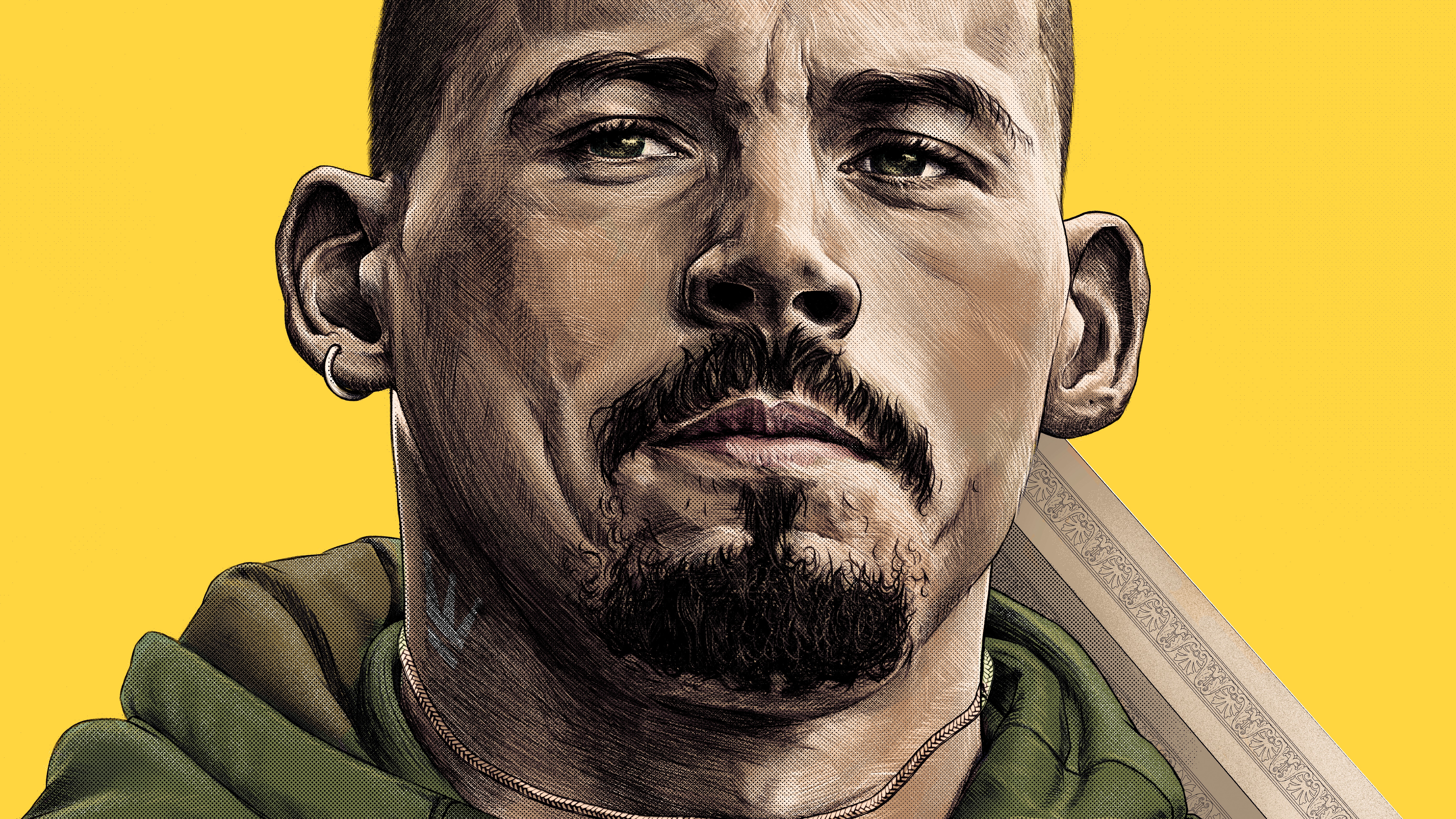 Kalvin Phillips, Leeds United — illustration by John Tregoning for The Square Ball — view 24