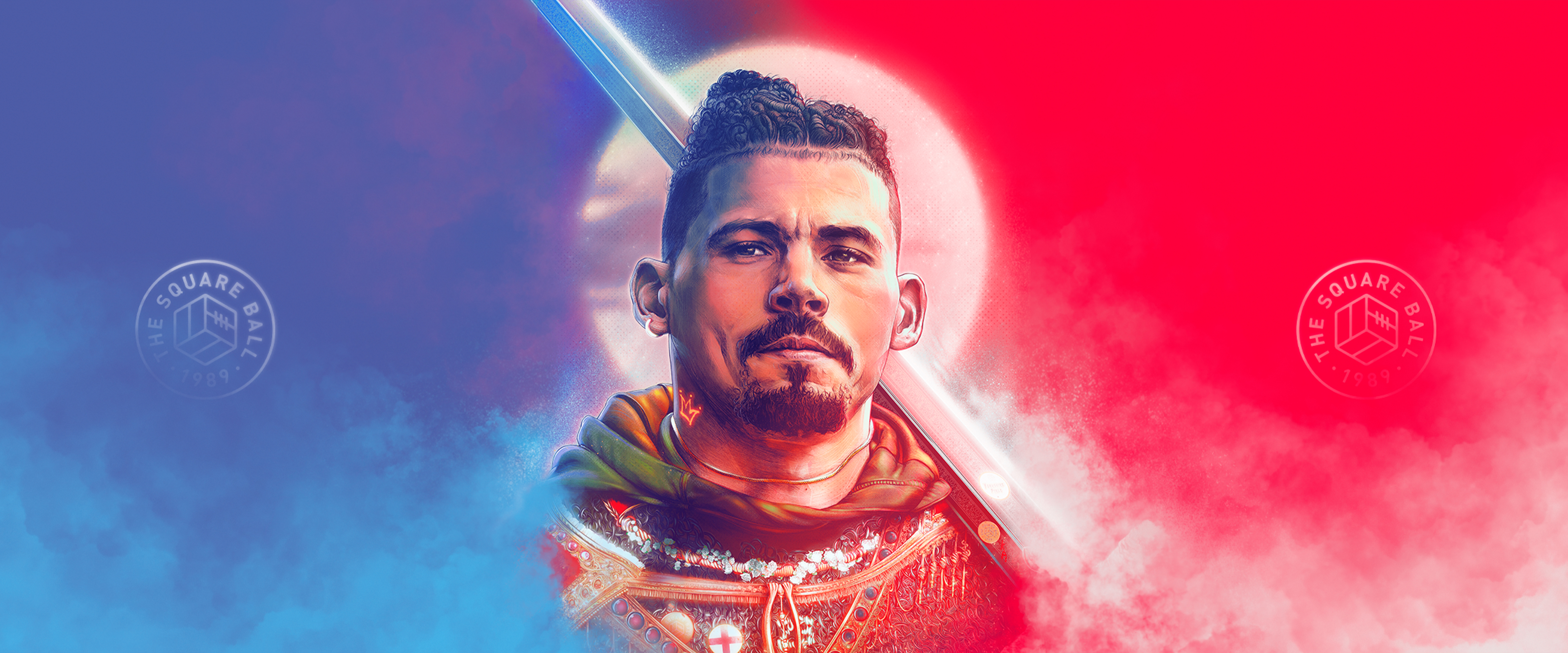 Kalvin Phillips, Leeds United, England — illustration by John Tregoning for The Square Ball — view 13