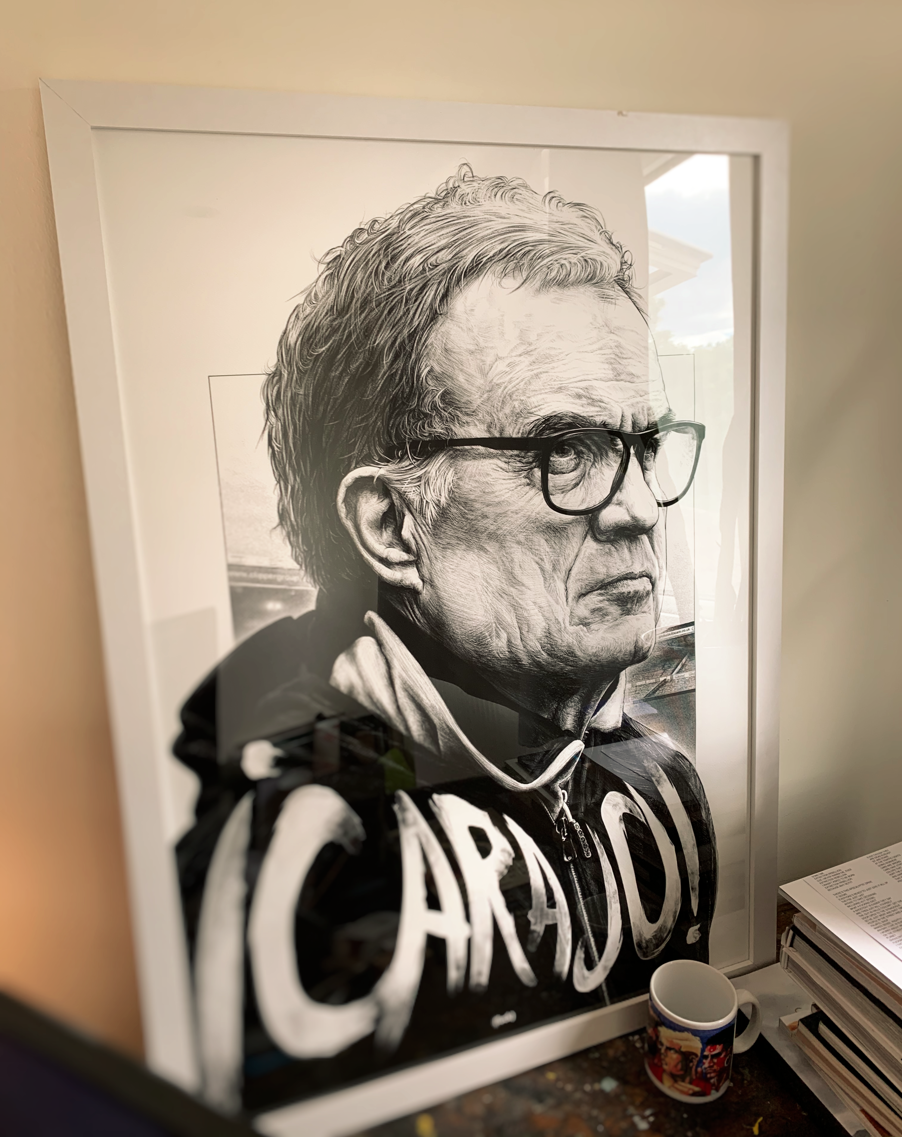 Marcelo Bielsa, Leeds United — illustration by John Tregoning — view 13