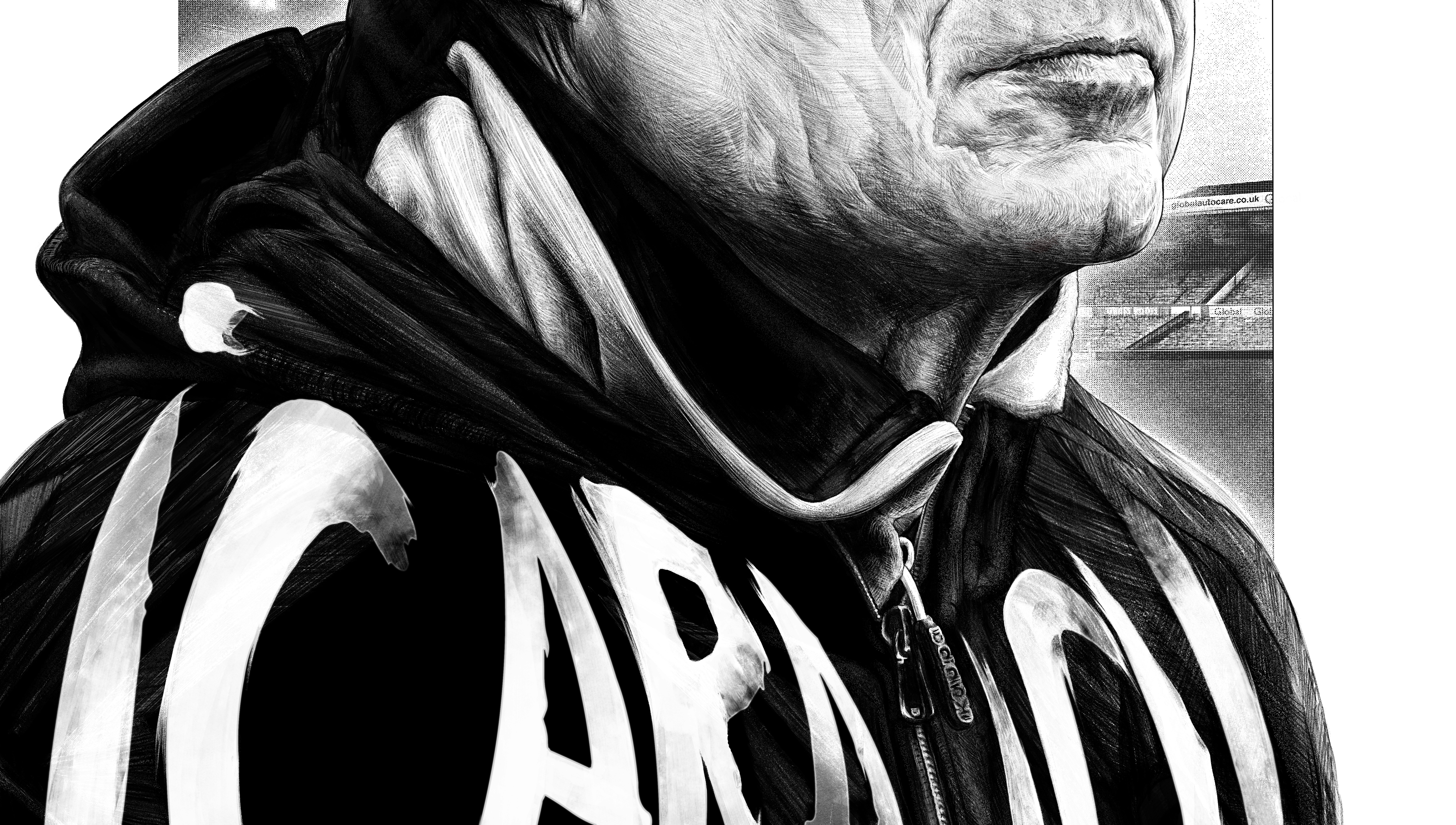 Marcelo Bielsa, Leeds United — illustration by John Tregoning — view 6