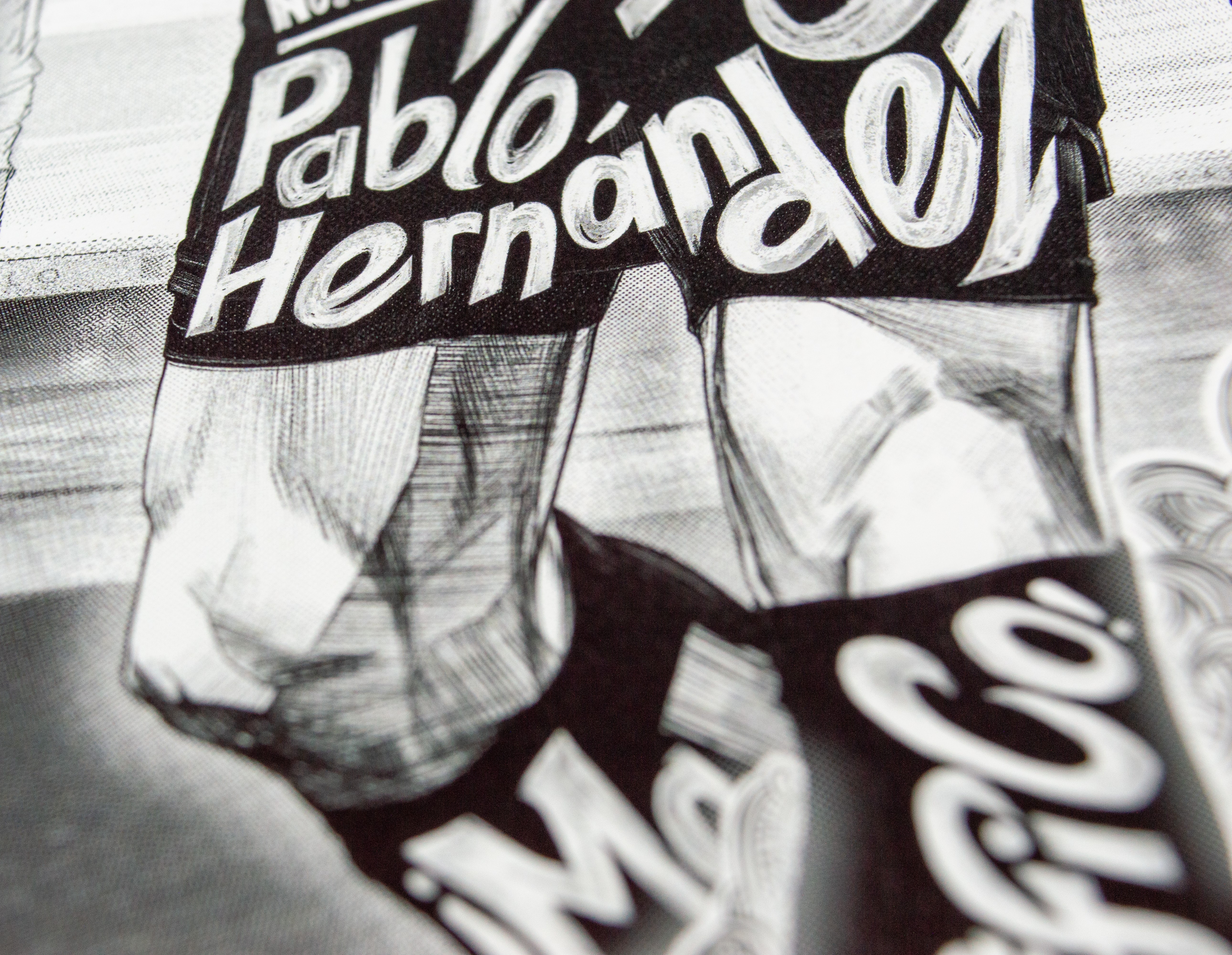 Pablo Hernández, Leeds United — illustration by John Tregoning — view 8
