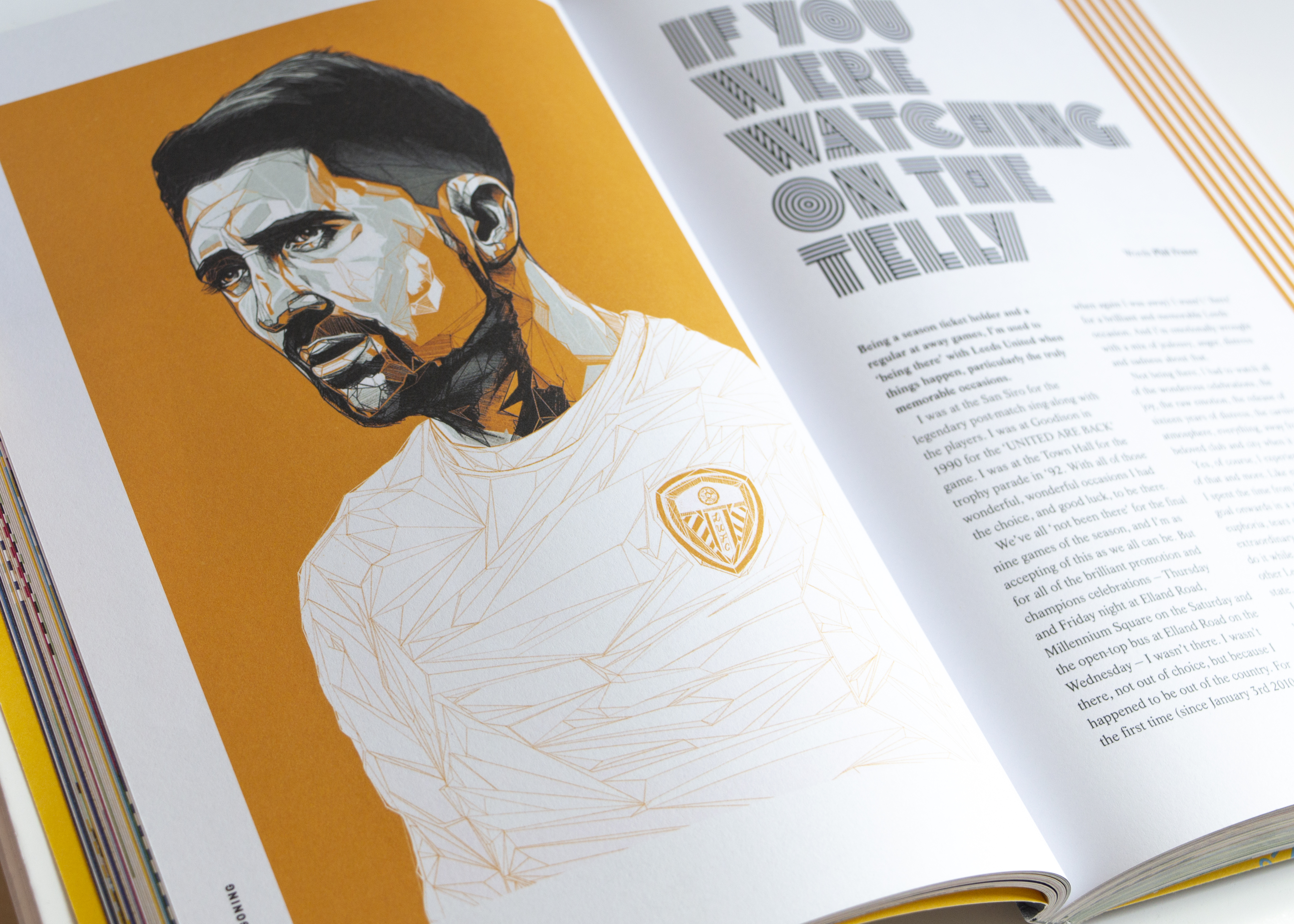 Pablo Hernández, Leeds United — illustration by John Tregoning for The Square Ball