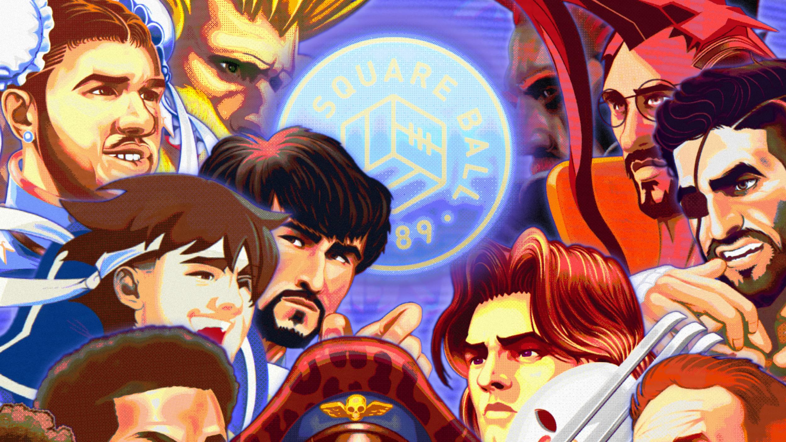Leeds United, Street Fighter — illustration by John Tregoning for The Square Ball — view 4