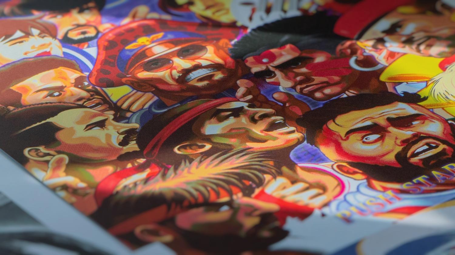 Leeds United, Street Fighter — illustration by John Tregoning for The Square Ball — view 5