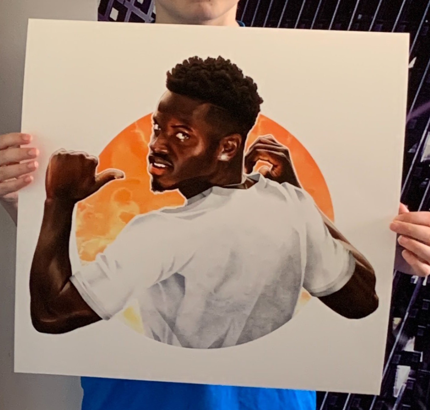 Ronaldo Vieira, Leeds United — illustration by John Tregoning