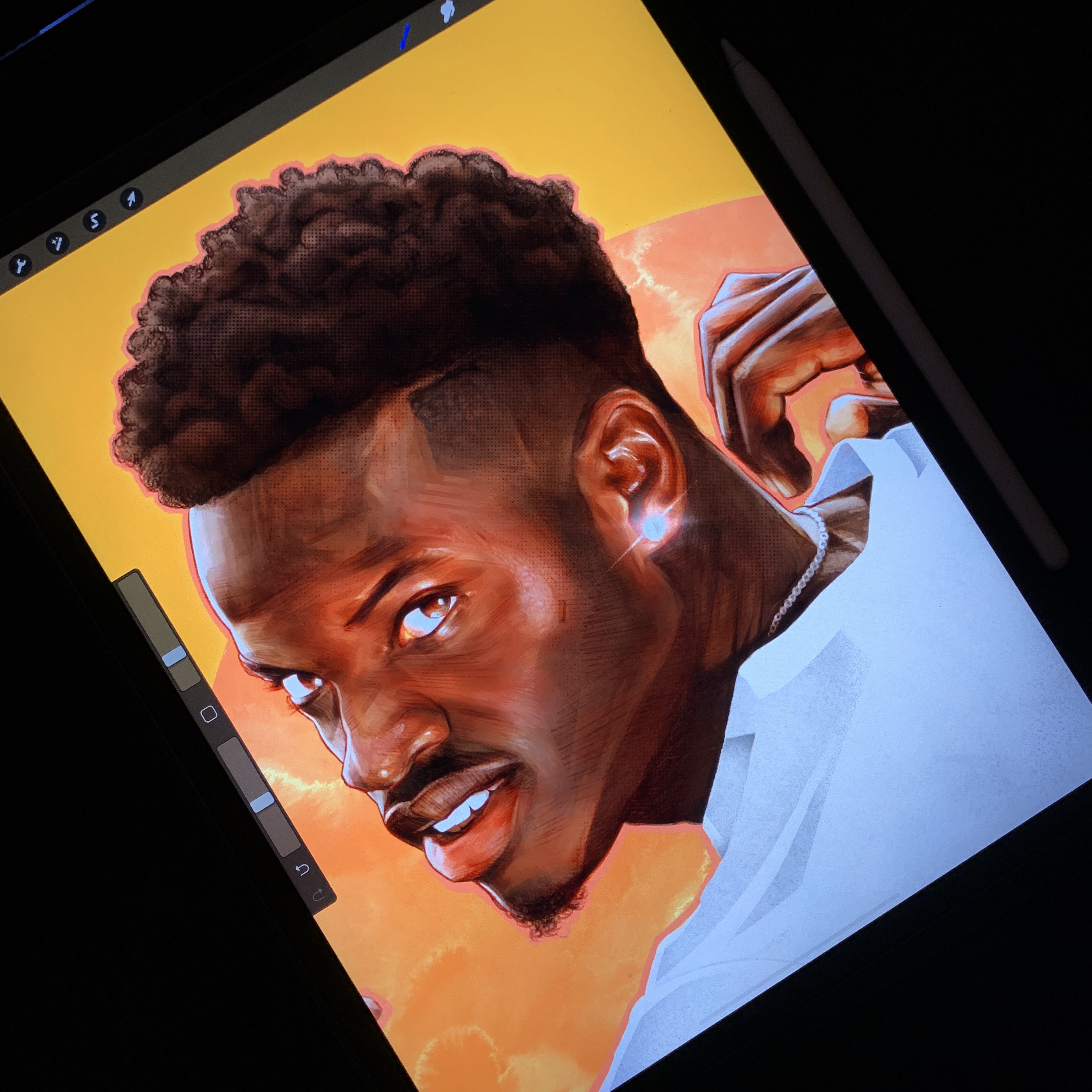 Ronaldo Vieira, Leeds United — illustration by John Tregoning — view 4