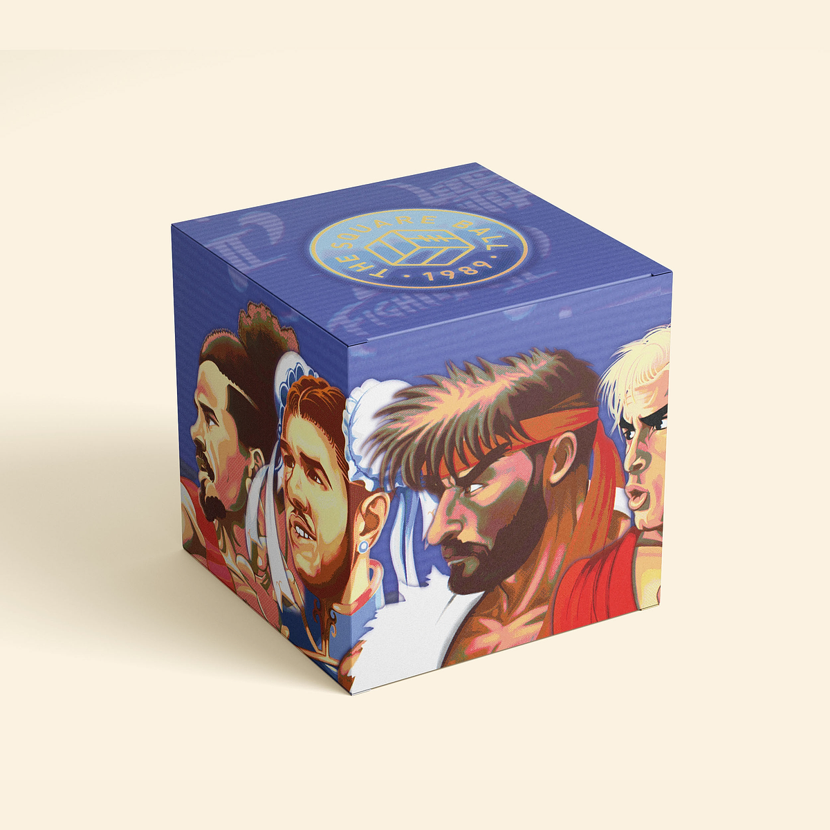Leeds United, Street Fighter — illustration by John Tregoning for The Square Ball