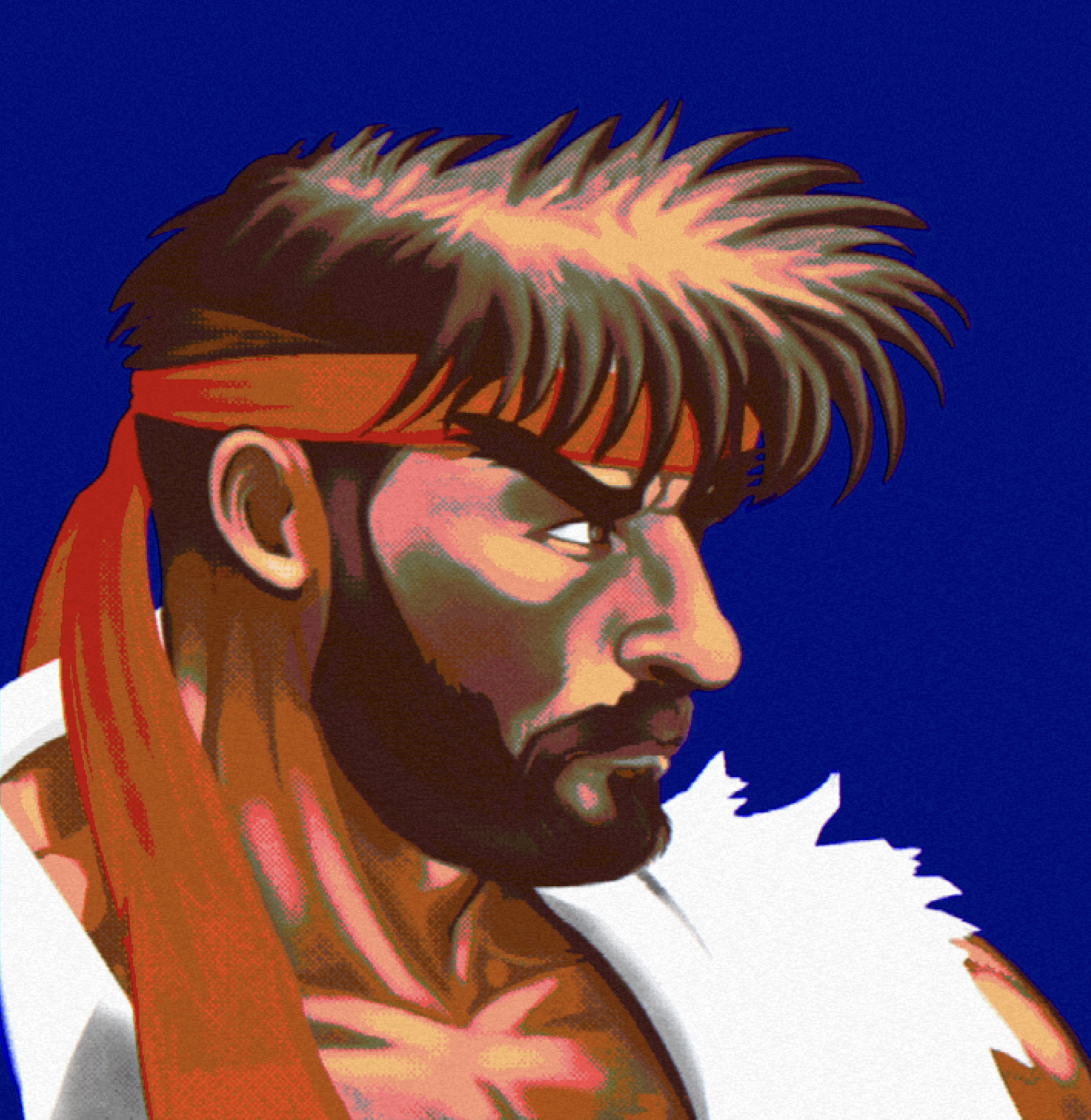 Leeds United, Street Fighter — illustration by John Tregoning for The Square Ball — view 3