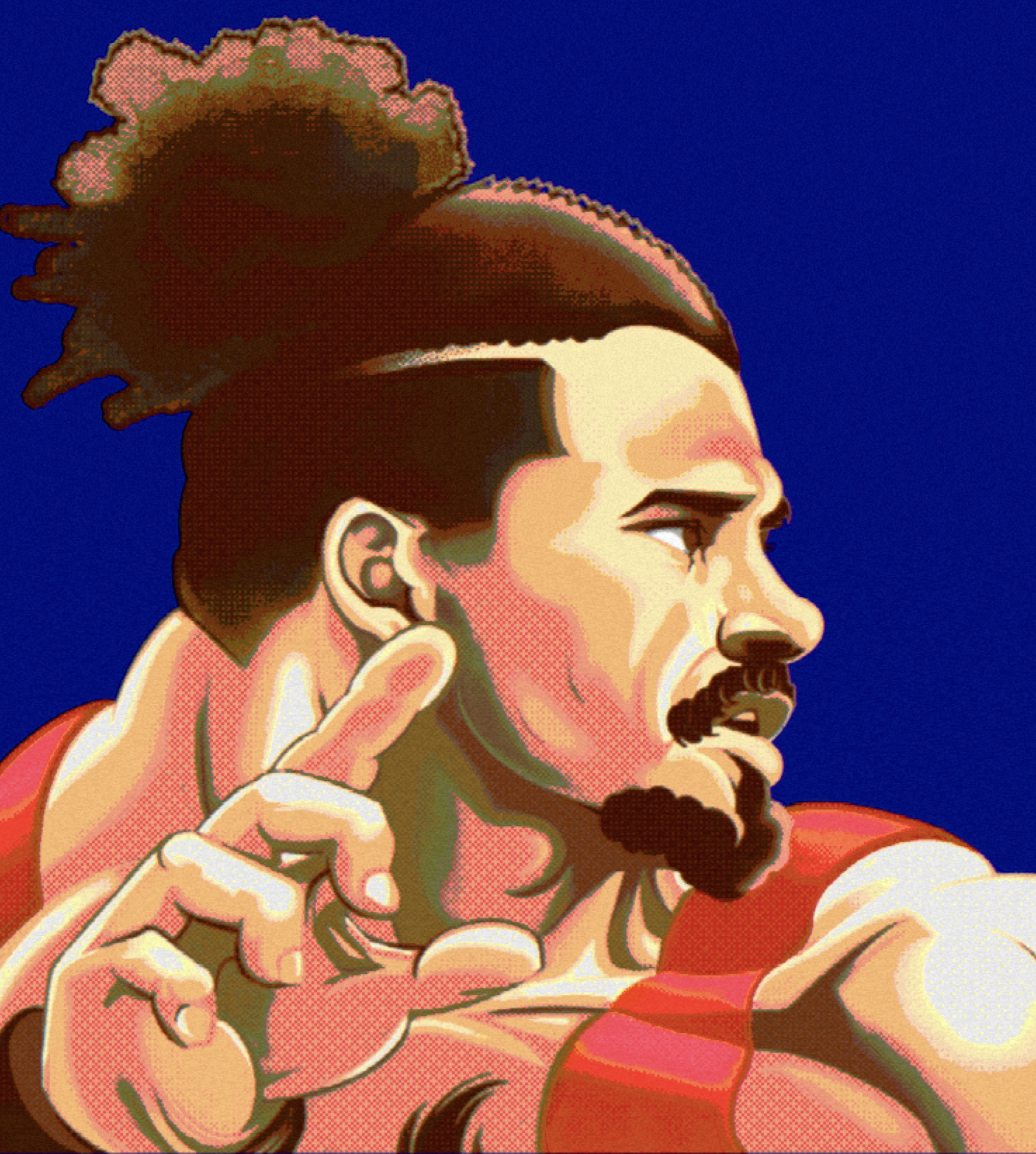Leeds United, Street Fighter — illustration by John Tregoning for The Square Ball — view 18