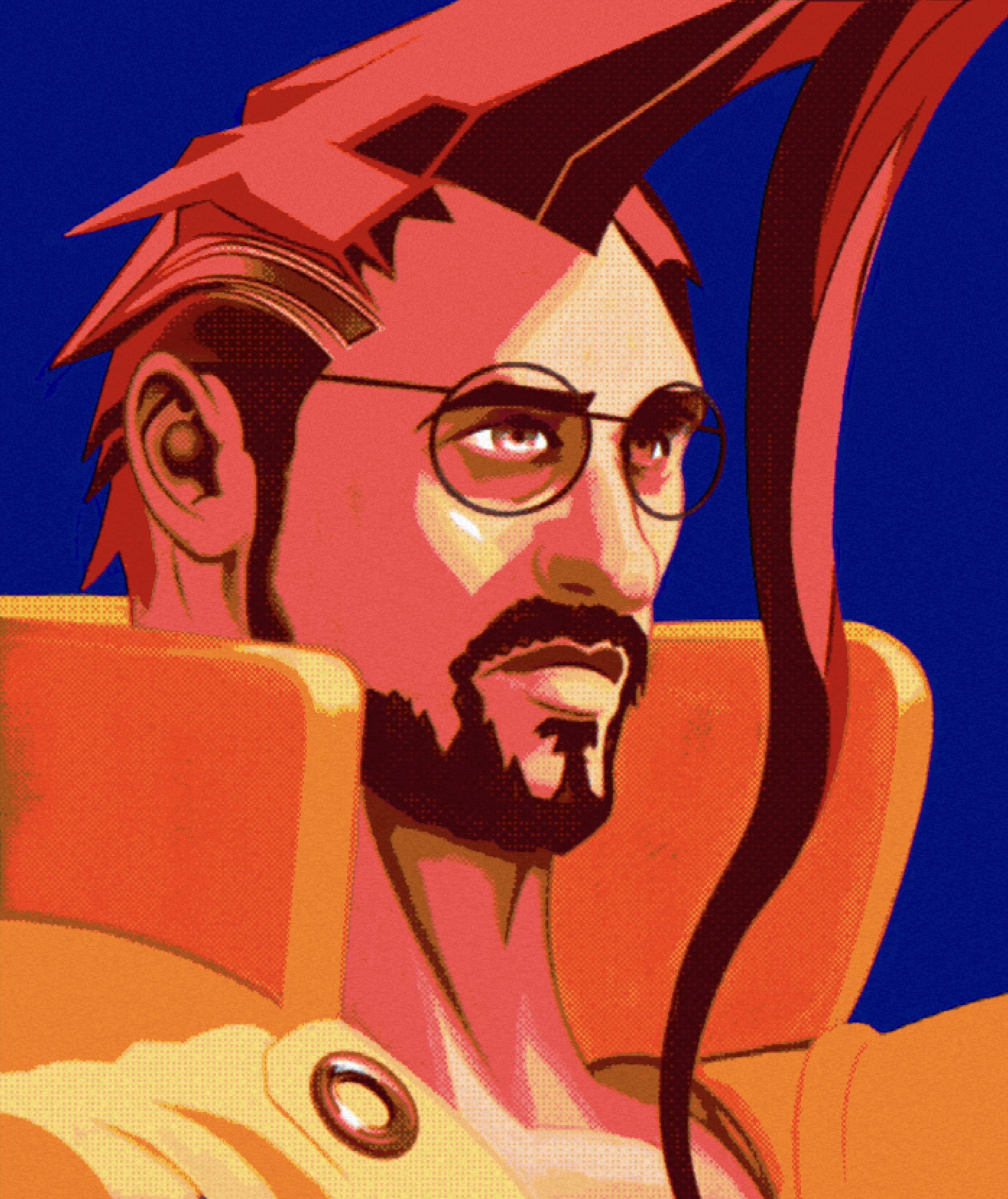 Leeds United, Street Fighter — illustration by John Tregoning for The Square Ball — view 7