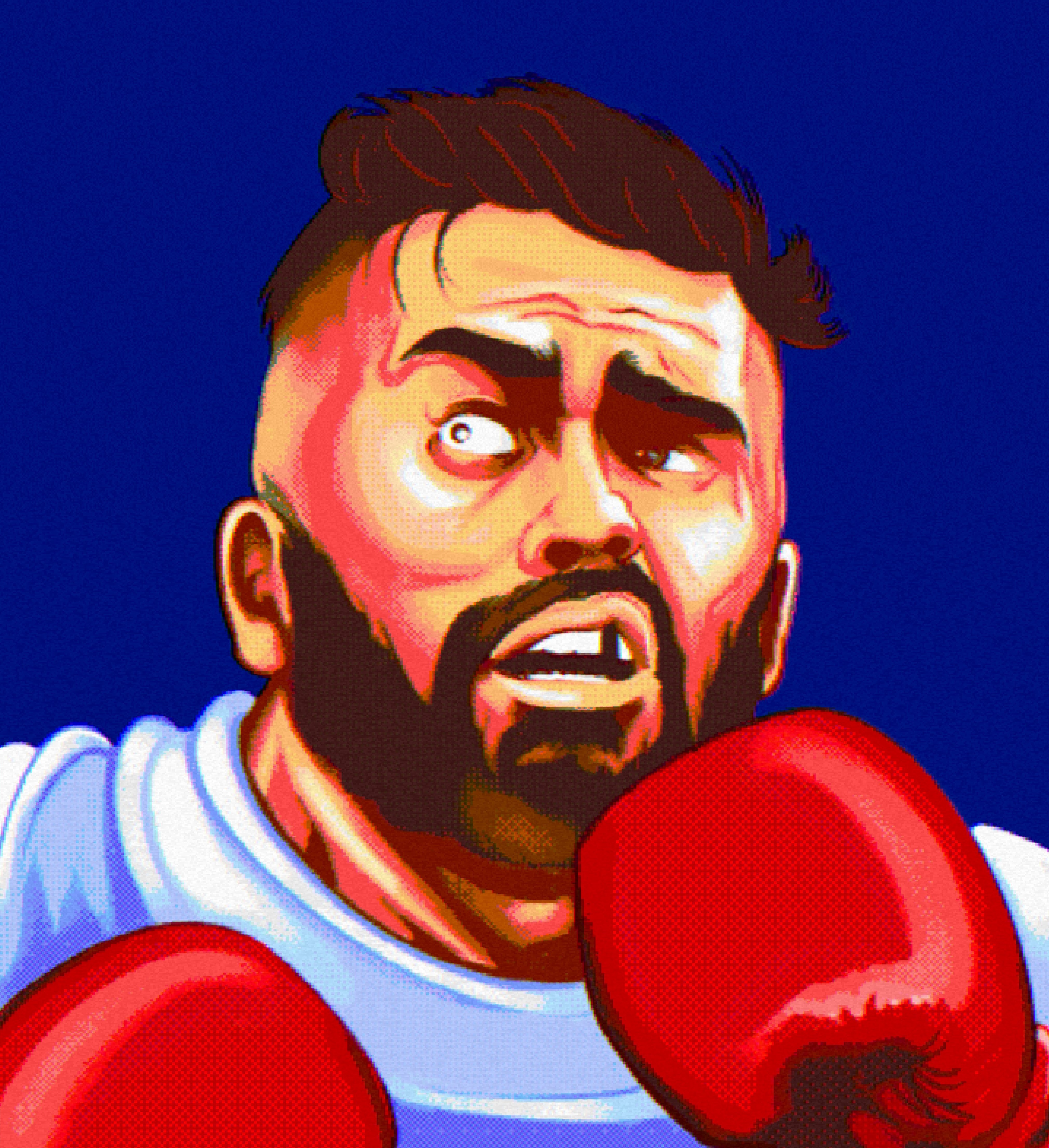 Leeds United, Street Fighter — illustration by John Tregoning for The Square Ball — view 20