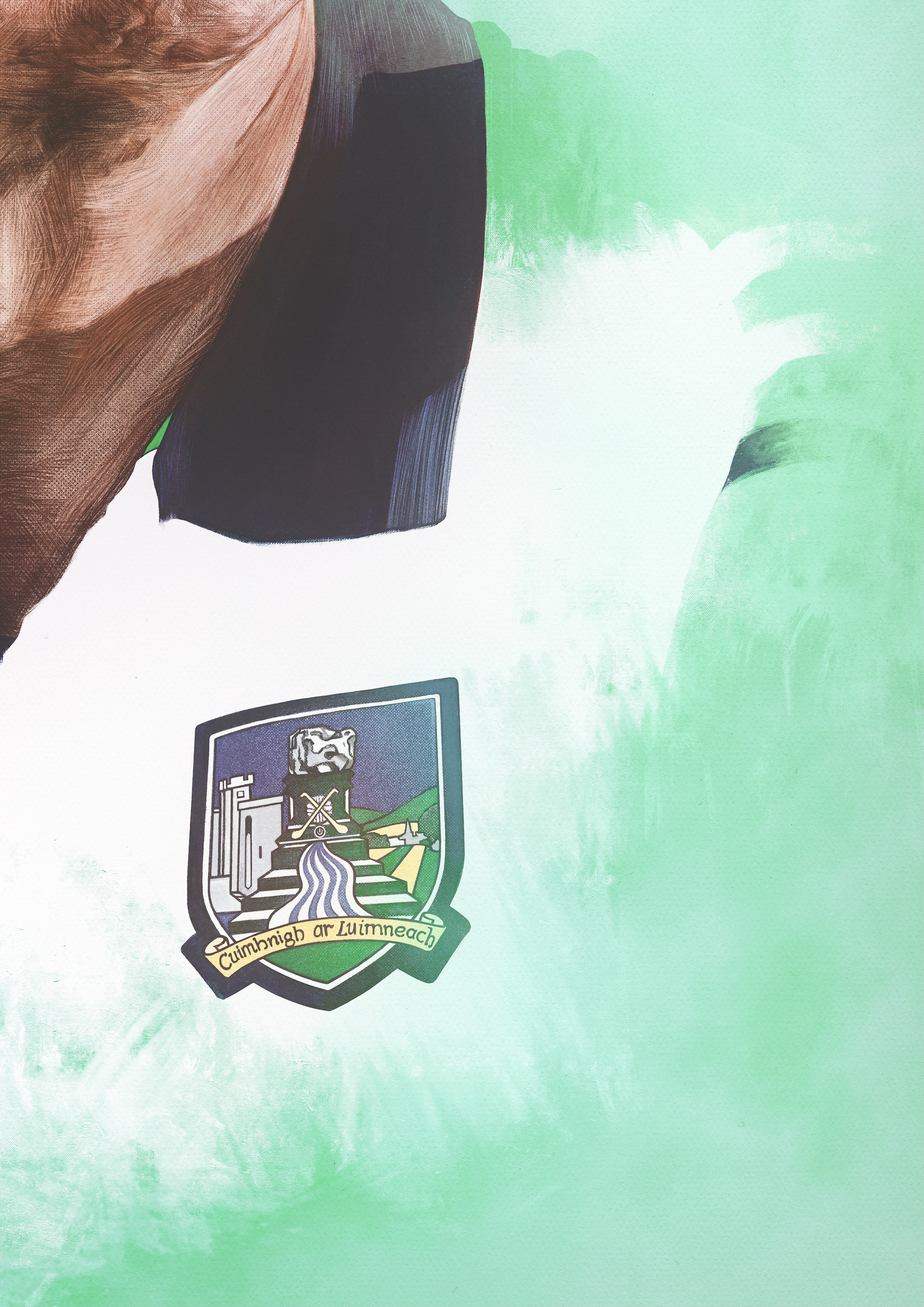 John Kiely, Limerick GAA — illustration by John Tregoning for The Drawn Game — view 3