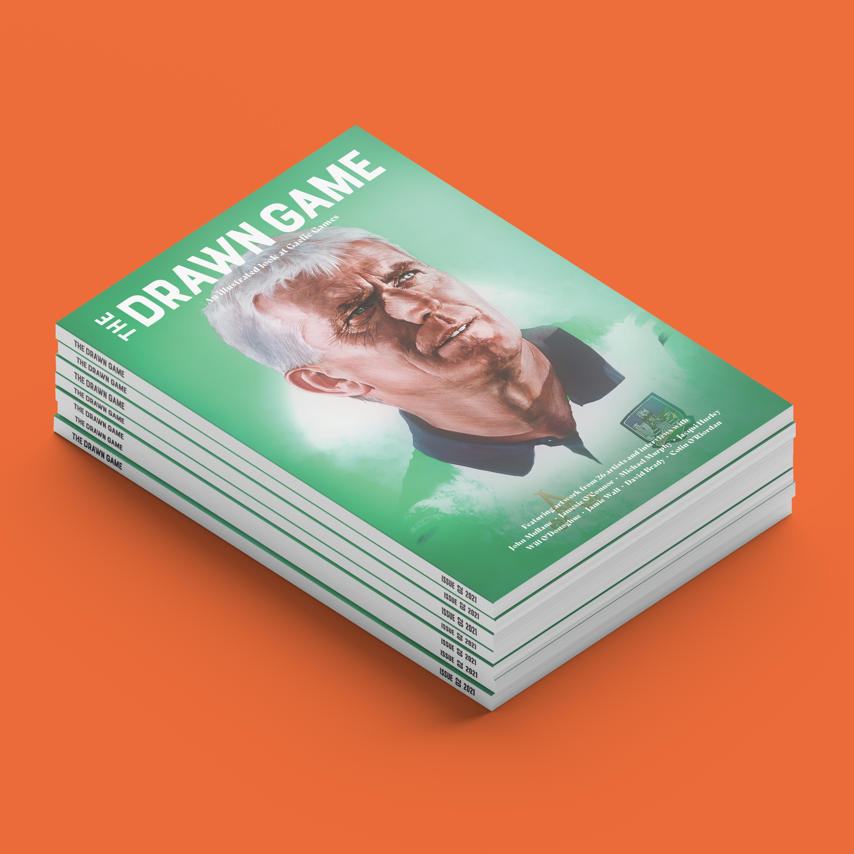 John Kiely, Limerick GAA — illustration by John Tregoning for The Drawn Game — view 7