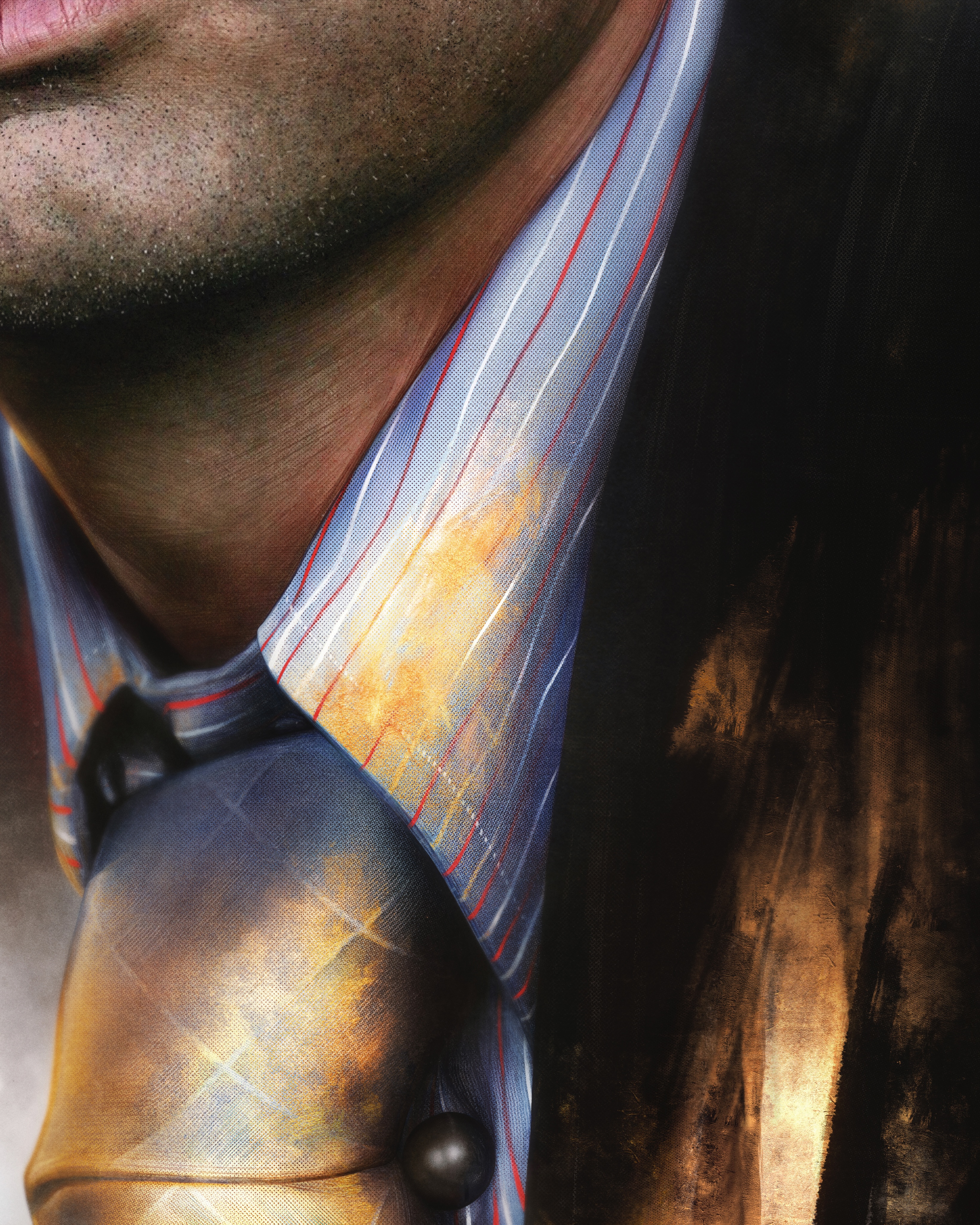 José Mourinho, AS Roma — illustration by John Tregoning for The Gaffer Magazine — view 5